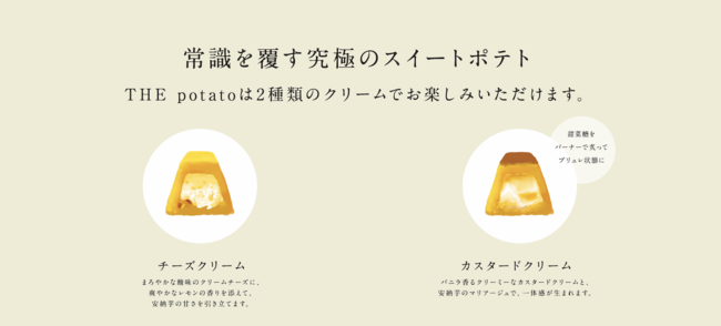 4月2日10:00〜オンラインにて発売開始】常識を覆すガトーショコラの次なる新商品は、「常識を覆すスイートポテト 」！｜SERENDIPITY株式会社のプレスリリース