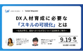 株式会社システムインテグレータ、株式会社ライトワークスと共催で DX人材育成に必要な「スキルの可視化」について解説するセミナーを9月19日に開催