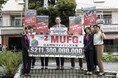 RAN「MUFG株主総会でアピール『気候変動と人権侵害に投融資しないで』」