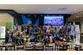 【なんドラ】FC今治 AWAY戦 パブリックビューイングイベントイオンモール今治新都市 初開催にサポーター約300人が来場!