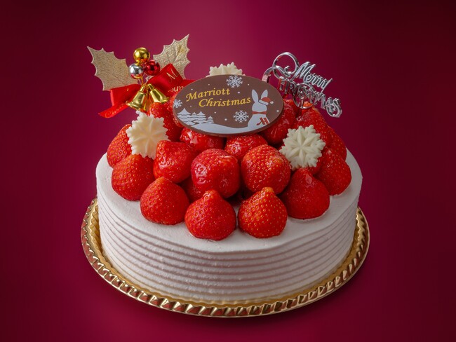 たっぷり苺のクリスマスケーキ(5号15cm・8,000円) たっぷり苺のクリスマスケーキ(5号15cm・8,000円)