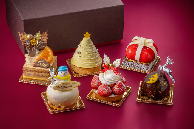 クリスマスボックス(ポーションケーキ6個・5,500円) クリスマスボックス(ポーションケーキ6個・5,500円)