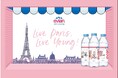 エビアン® パリをテーマにデザインした「Live Paris, Live Young」ボトルを4月1日(火)より期間限定発売