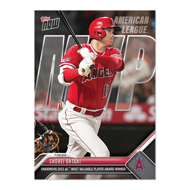 Topps株式会社が 期間限定Topps NOW新商品「Shohei Ohtani 2023 MLB TOPPS NOW(R)OS16