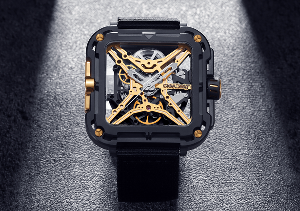 世界で累計売上1億円突破、フルスケルトン機械式腕時計CIGA Design X