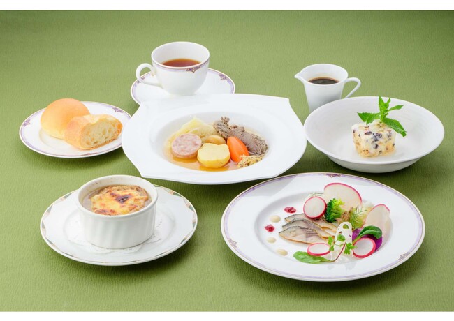 ＊ステートA・デラックスA利用は東京九州フェリー往路グリルランチつき！（イメージ）