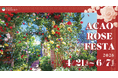 熱海の絶景と約600種4,000株のバラが彩る「ACAO ROSE FESTA 2026」2026年4月21日（火）より開催！