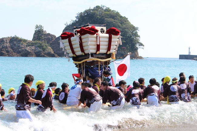 日和佐八幡神社秋祭り（ちょうさ祭）