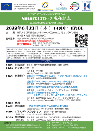 神戸大学 ジャンモネCoEシンポジウム　ポスター