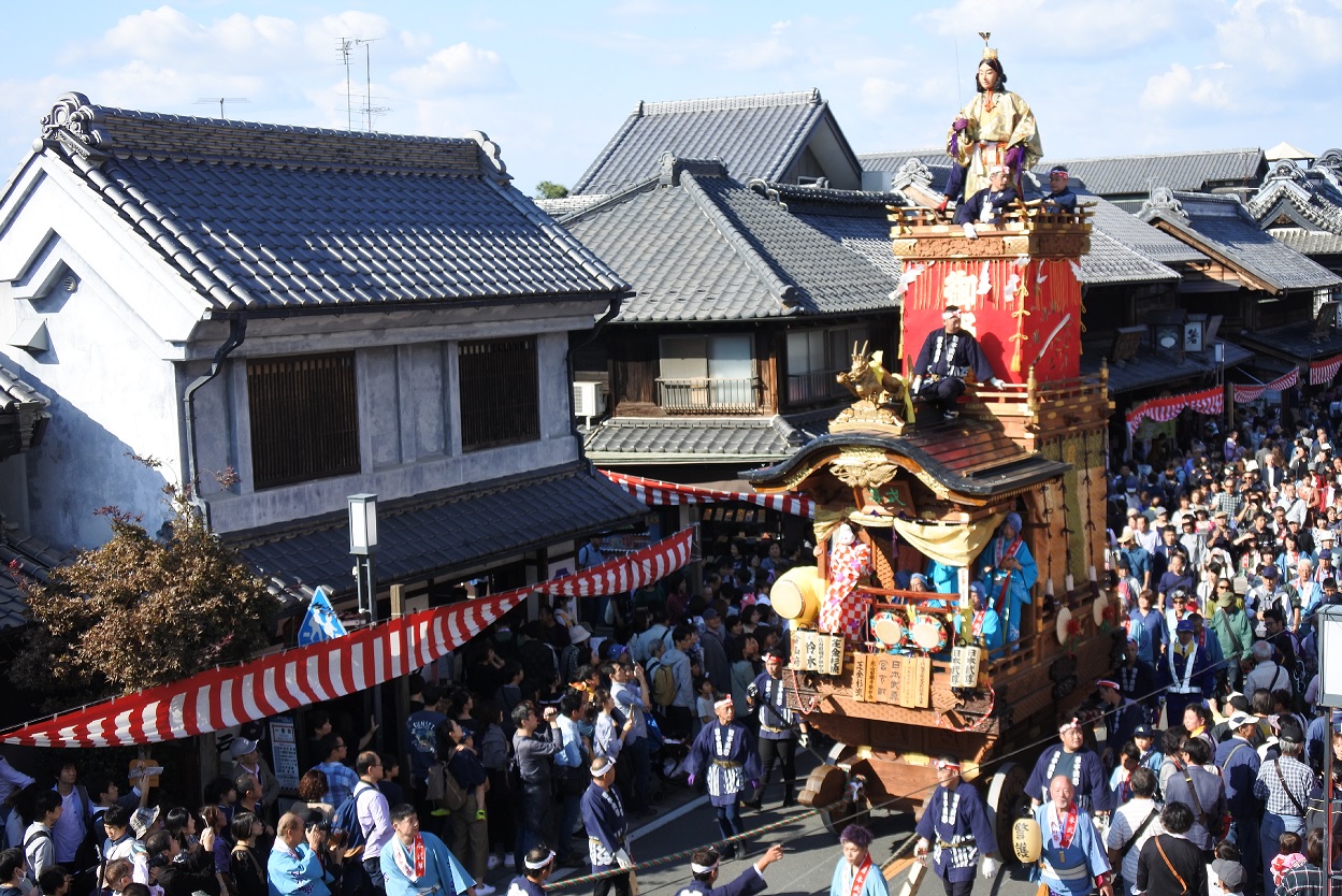 絢爛豪華な山車がまちを彩る「川越まつり」10月20日（日）昼と夜の2部 