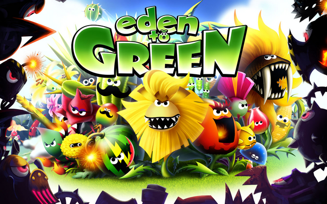 「Eden to Green」 アプリトップ画面