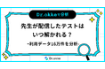 「先生が配信する」テスト演習ツールDr.okke、17万件超の利用データからテスト配信後の提出タイミングを分析