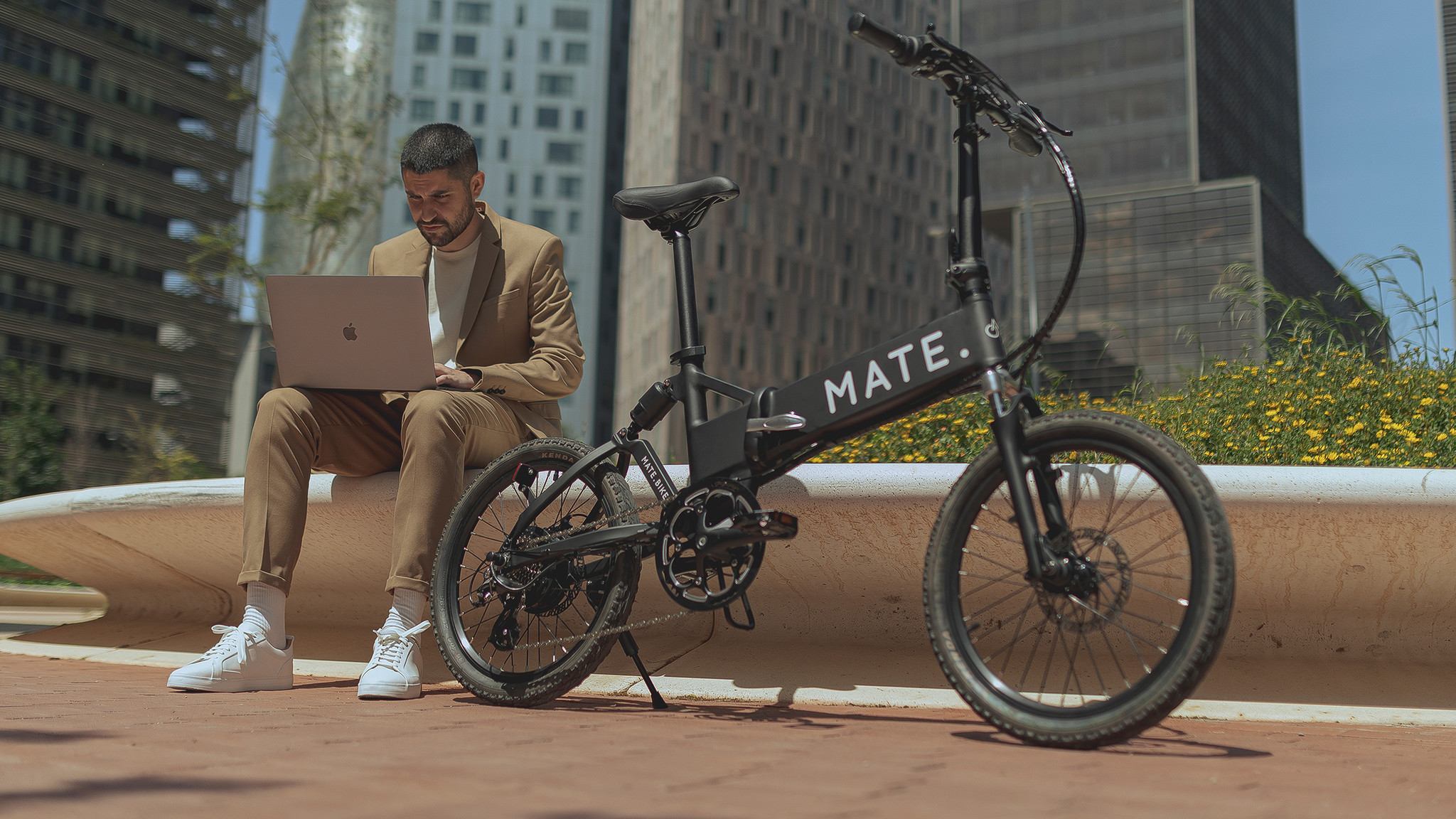 国産原料100% メイト mate City bike 折りたたみ電動自転車