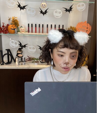 ベアミネラル イベント実施レポート ハロウィン オンライン パーティ開催 親子でハロウィン キッズメイクにtry