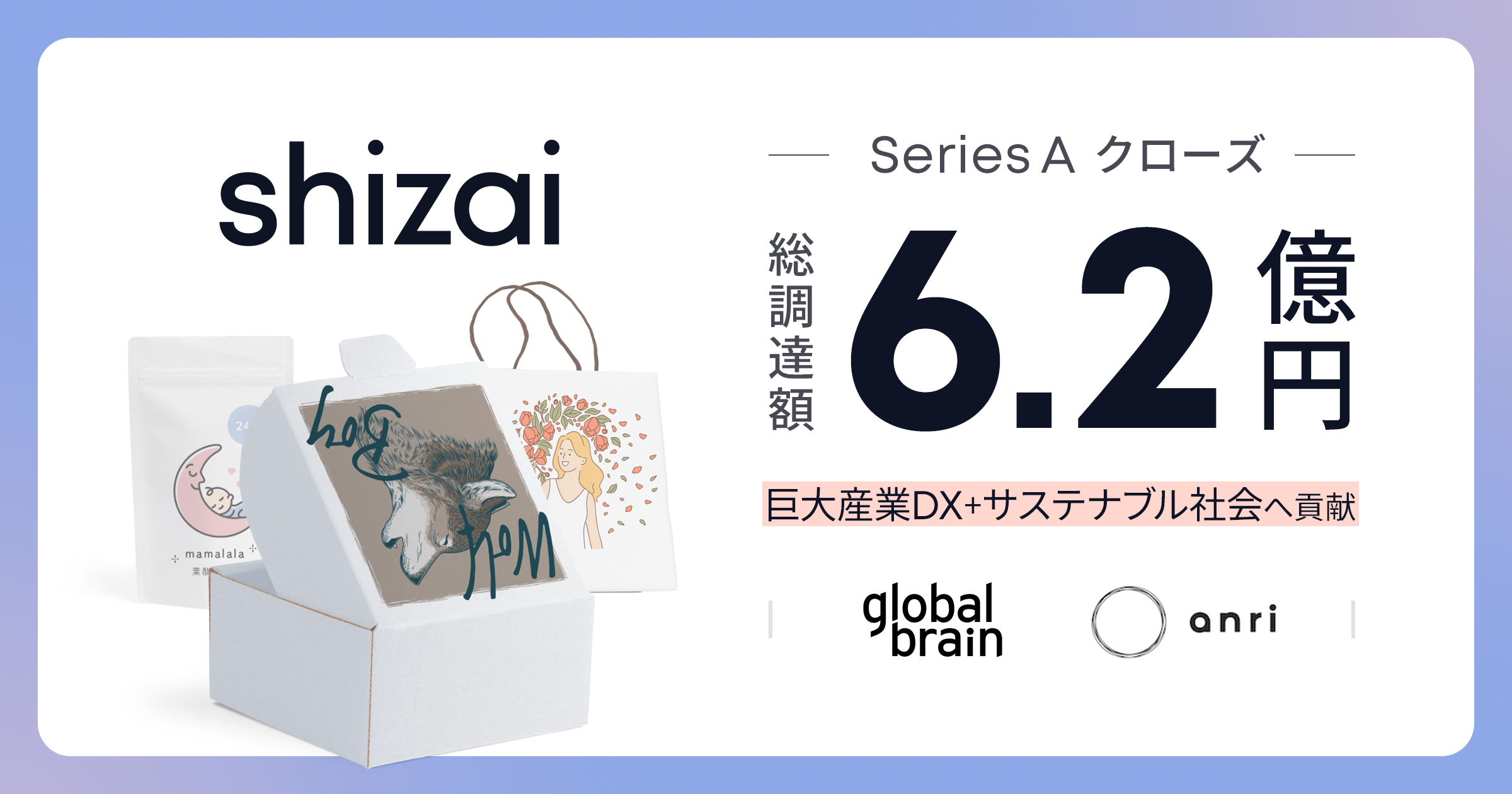 Shizai シリーズaラウンドで5億円を調達し累計調達額6 2億円に レガシー産業 のdxとサステナブル社会実現の両輪 を目指すvisionを策定 株式会社shizaiのプレスリリース