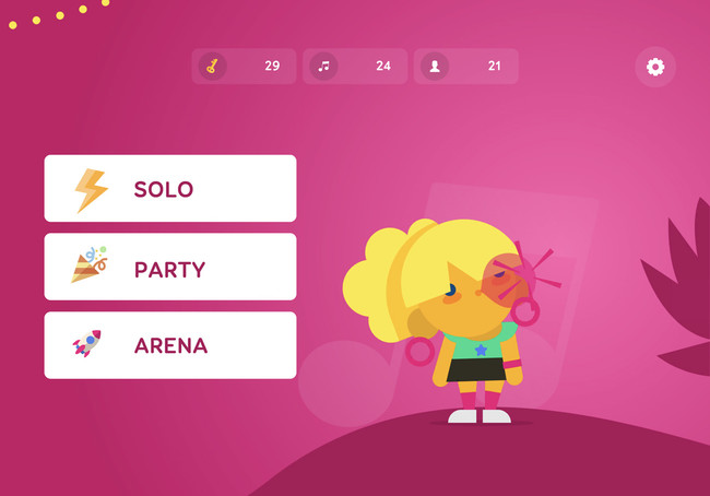 Gameloft が贈る音楽雑学ゲーム “SongPop Party” では新たにPartyモードを搭載。自宅などでその場でオンライン対戦を始められます。友人や家族と音楽知識を競い合いながら楽しめます。