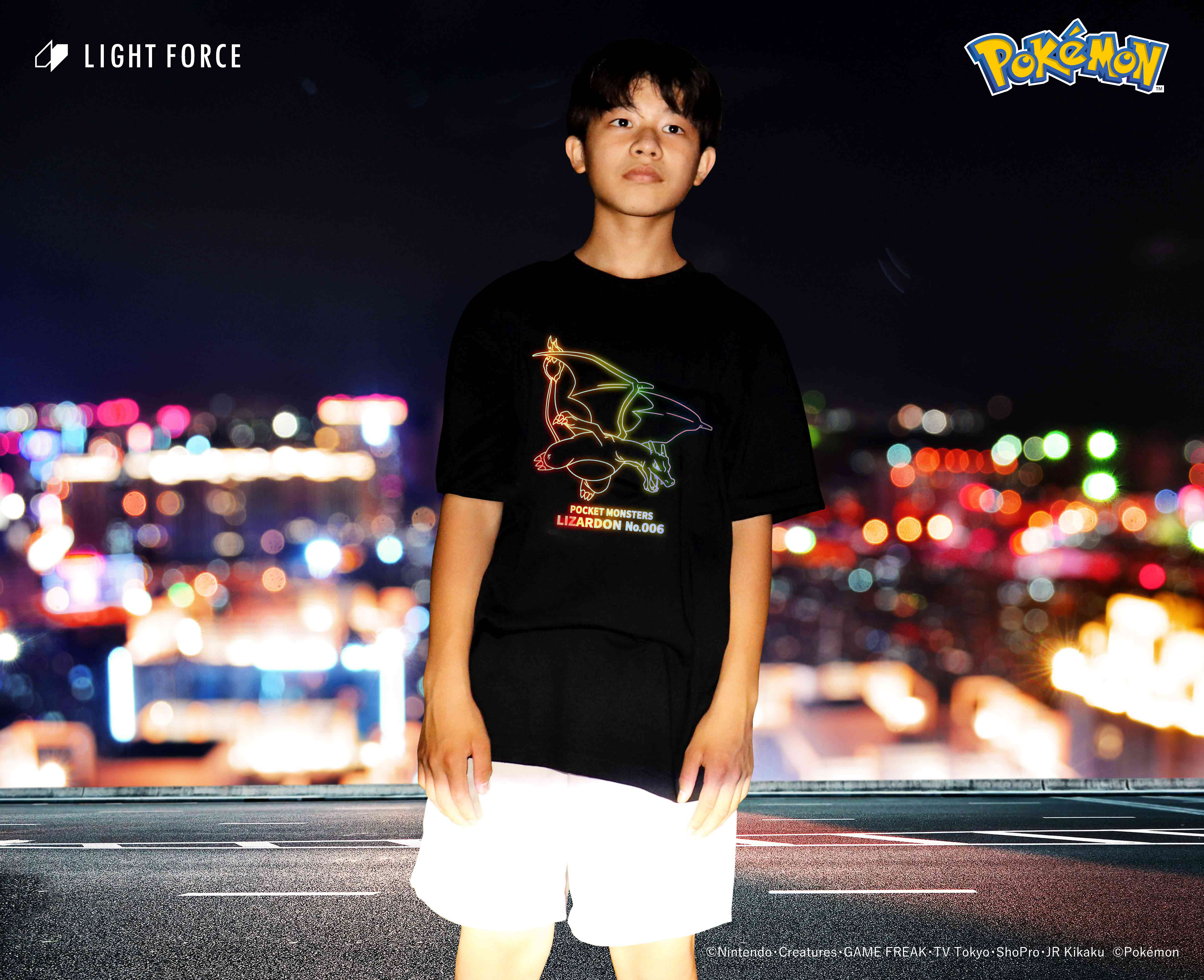 ポケットモンスターのリフレクターTシャツ&パーカーが登場！｜株式会社