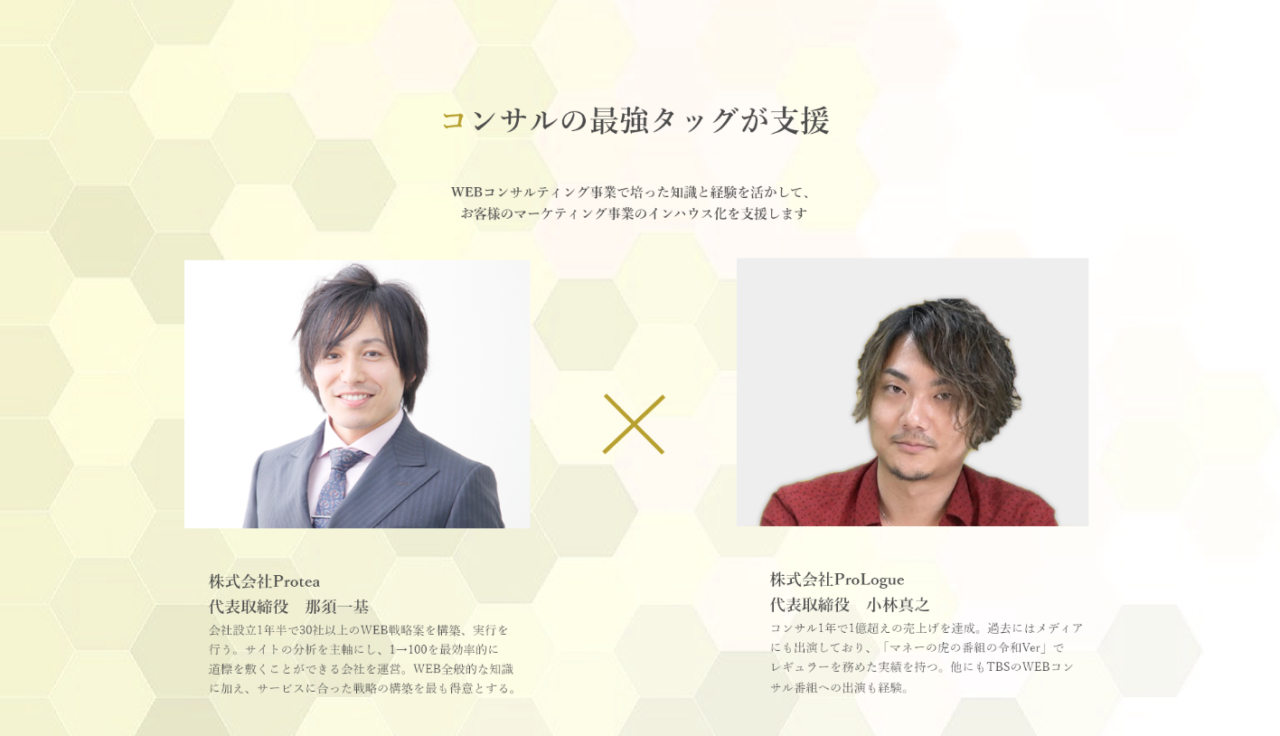 業界初 マーケティング事業のインハウス化をwebコンサルの最強タッグが支援 株式会社proteaのプレスリリース