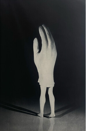 Laurie Simmons, Walking glove (from the suite Food, Clothing, Shelter) ,1996 ,Photogravure on paper ,72.4 x 47.9 cm Edition of 4