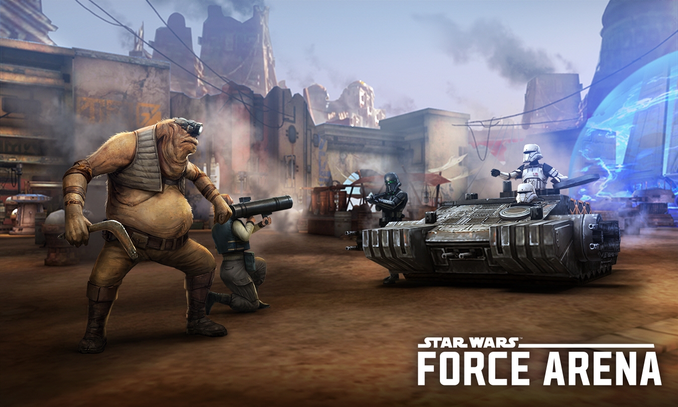 自分だけの部隊を率いて 戦場を支配せよネットマーブル スター ウォーズ フォース アリーナ Star Wars Tm Force Arena 新規キャラクター4種 リプレイ機能を追加 ネットマーブルのプレスリリース