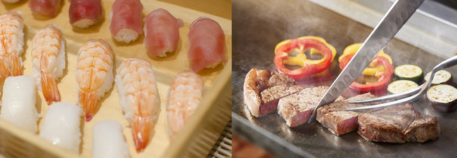 お寿司/ステーキ食べ放題 お寿司/ステーキ食べ放題