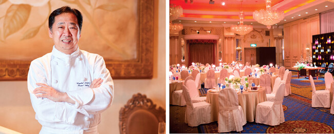 長寿荘グループ総料理長「荒木清成」／4階大ホール