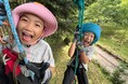 【夏休みの過ごし方】ツリークライミング&野菜収穫&水遊び・しまりすキャンプ