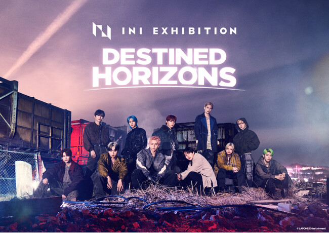 INI　EXHIBITION　-DESTINED HORIZONS-　キービジュアル(C)LAPONE Entertainment