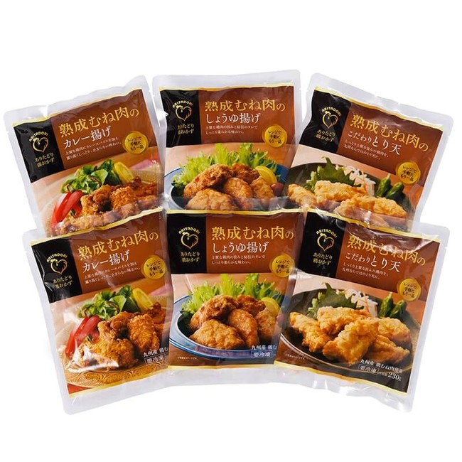「鶏おかずシリーズ　熟成むね肉のから揚げ」パッケージ