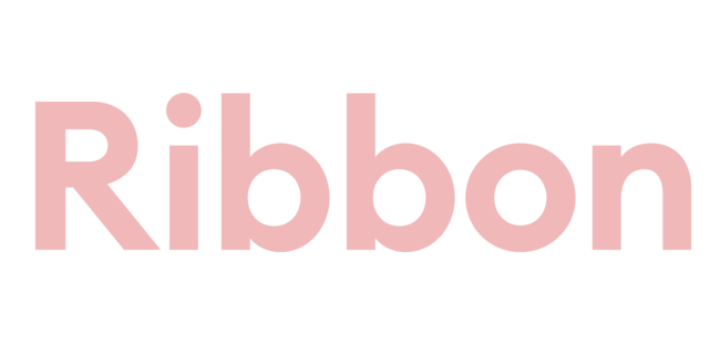 映画「Ribbon」ロゴ 映画「Ribbon」ロゴ