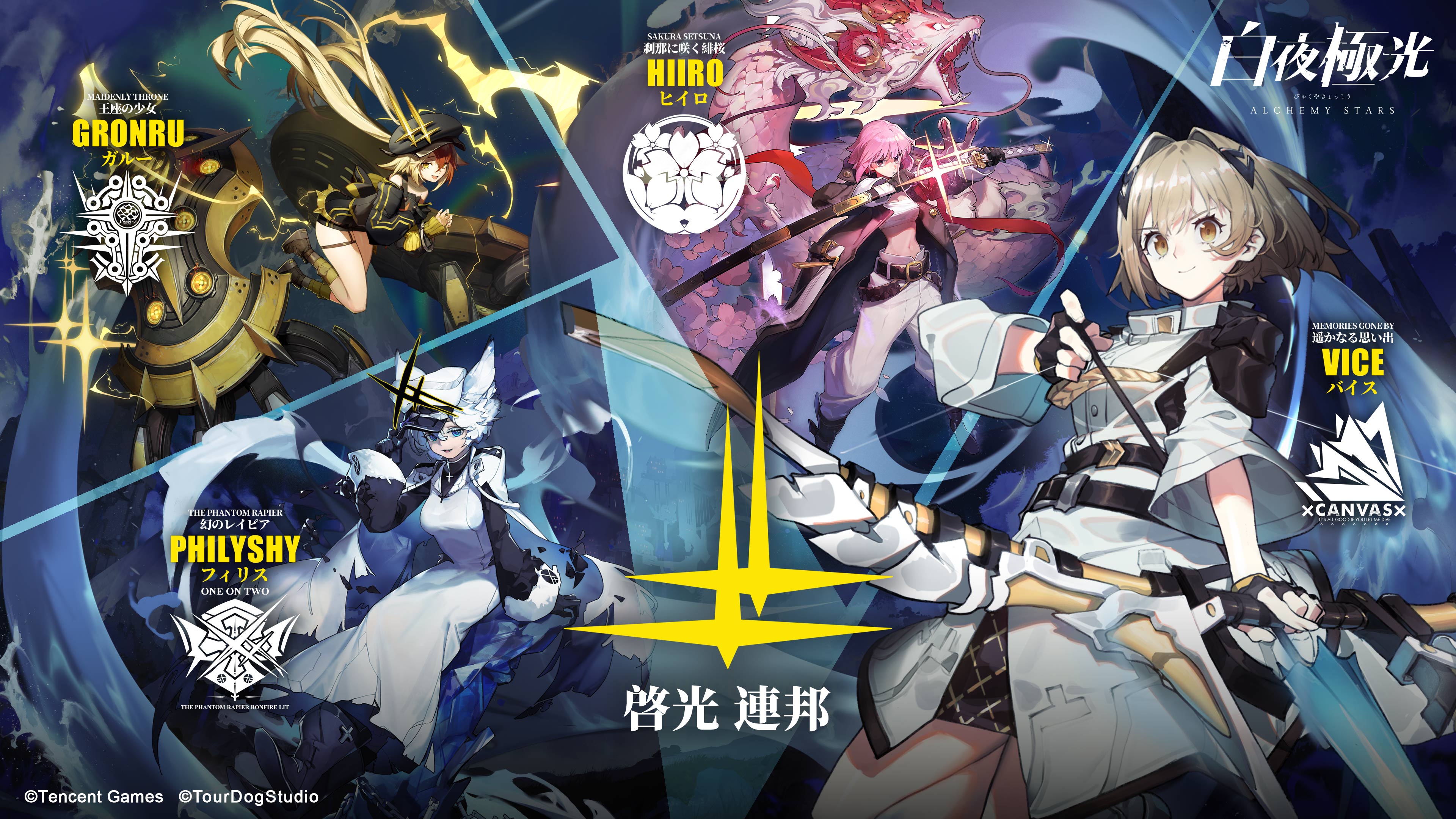 Tencent Gamesが贈るラインストラテジーrpg 白夜極光 事前登録中大型twitterイベント 白夜極光号 は啓光連邦に到着 キャラポストカード収集開始 テンセントのプレスリリース