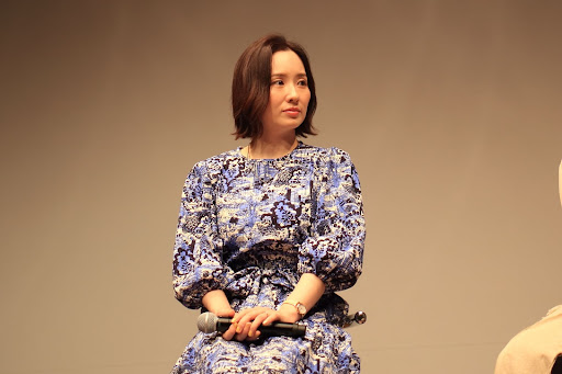 「アカリ」役の照井さん 「アカリ」役の照井さん