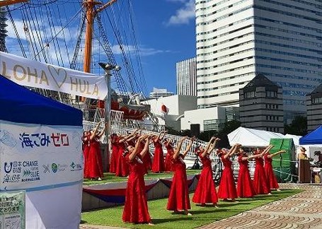 1600人が参加 Aloha Hula 21 Yokohama キングカラーカウア寄港140周年フェスティバル を開催しました 海と日本 プロジェクト広報事務局のプレスリリース