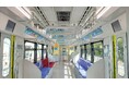 【海と日本PROJECT×沖縄都市モノレール】特別車両が運行開始 子どもたちの学びやメッセージが車内のポスターに