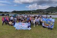 来たときよりも美しく!釣り場に感謝を込めてごみ拾い 子吉川はぜ釣り大会で釣り人たちとの清掃活動を実施