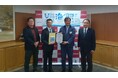 海ノ民話アニメーション「うしろむき弁天ものがたり」が完成!アニメ監督が長野県飯田市佐藤市長を表敬訪問し「海ノ民話のまち」に認定 完成アニメーションをお披露目 アニメの舞台となった松尾地区で上映会を実施