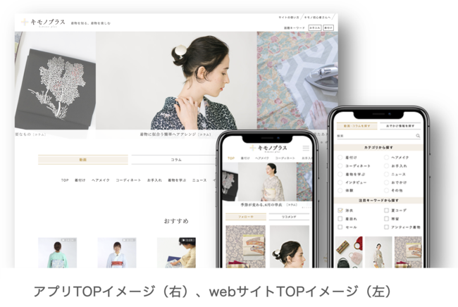 日本初！着物専用ＳＮＳ※「キモノプラス」が2021年6月1日（火）に