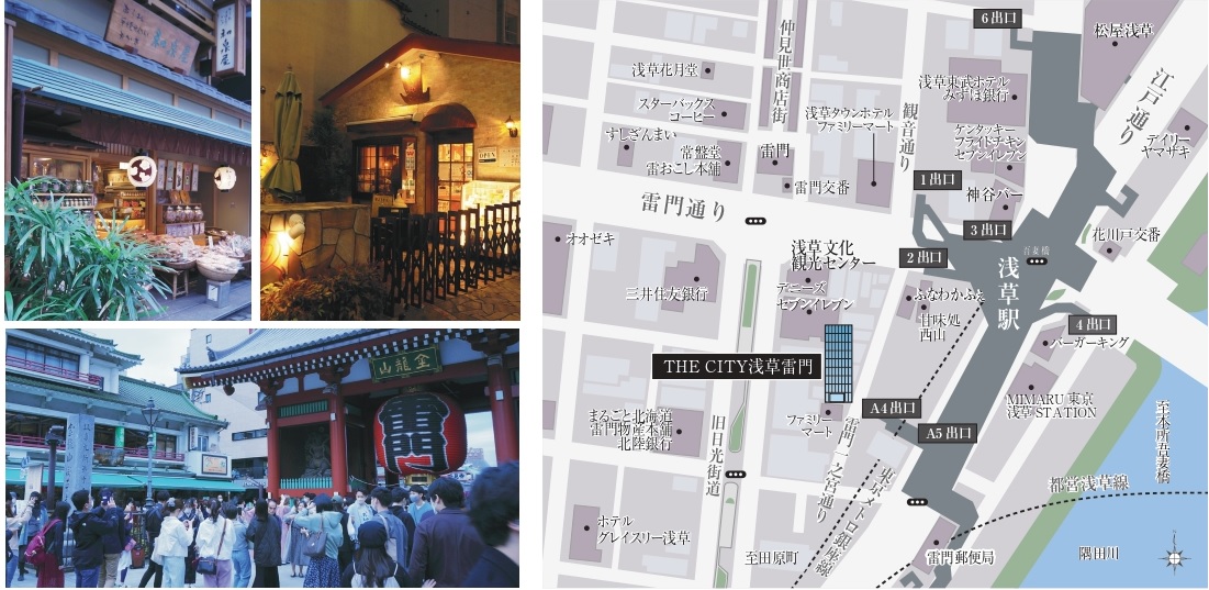 The City シリーズ 23棟目となる The City 浅草雷門 誕生 株式会社シティホームズのプレスリリース