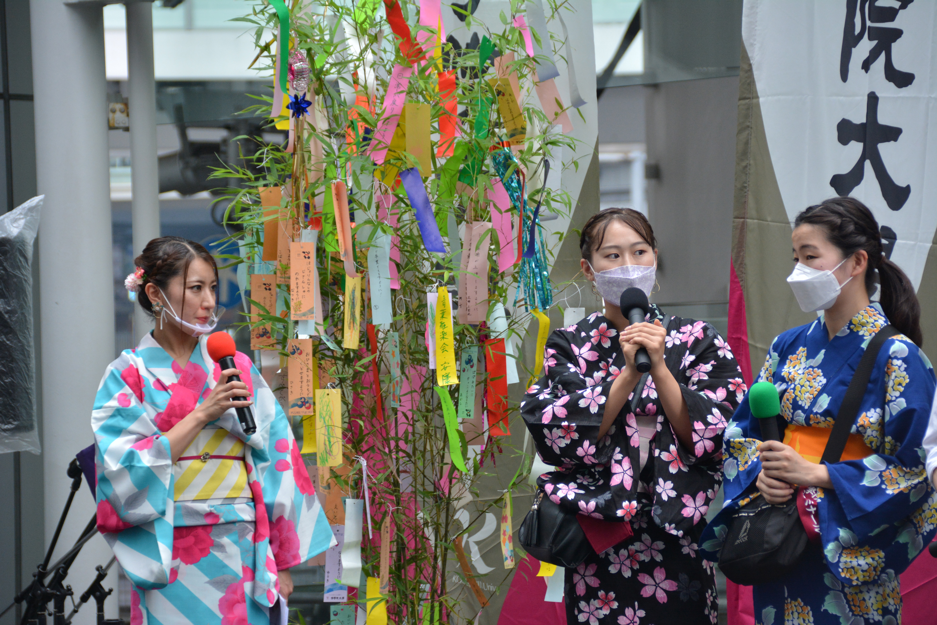 渋谷ストリームで日本文化を大学生が発信 渋谷川七夕まつり を開催 國學院大學のプレスリリース