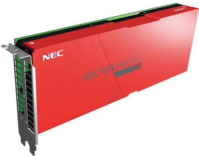 NEC、ベクトル型スーパーコンピュータ「SX-Aurora TSUBASA」を