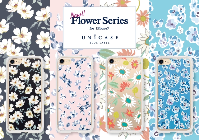 人気の花柄がiphoneケースに Flower Series For Iphone7 Unicase