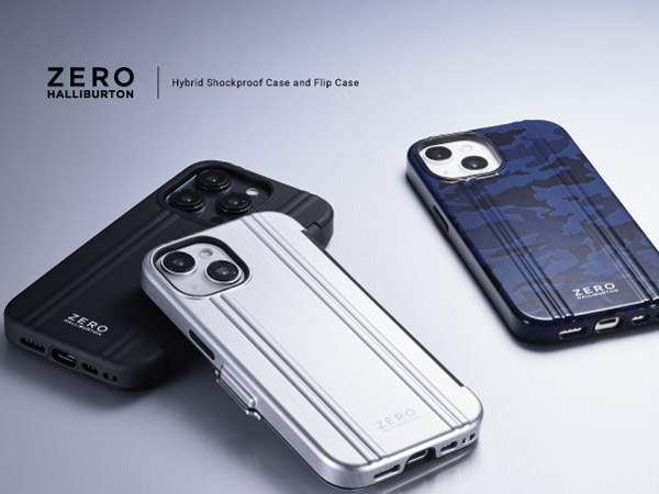 iPhone15 / iPhone15 Pro対応】ZERO HALLIBURTON×UNiCASEの耐衝撃背面