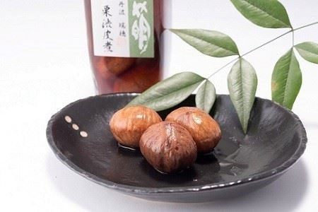 丹波栗の渋皮煮