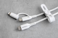 USB Type-CとしてもLightningとしても使える!PD60W対応の2in1超タフケーブル OWL-CBNCCL15-WHが発売。