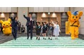 今年も新小学一年生へ、100万枚の「黄色い「ピカチュウ」ワッペン」を贈呈新小学一年生16名が参加ピーポくん、警視庁の協力で交通安全教室も開催