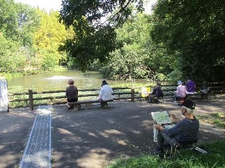 スケッチ風景（千里東町公園）