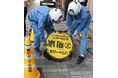 足元から新たな収入確保を 全国初!広告代理店を介したマンホール蓋広告