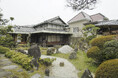 国指定名勝・西山氏庭園　歴史が息づく「離れ」修復完了