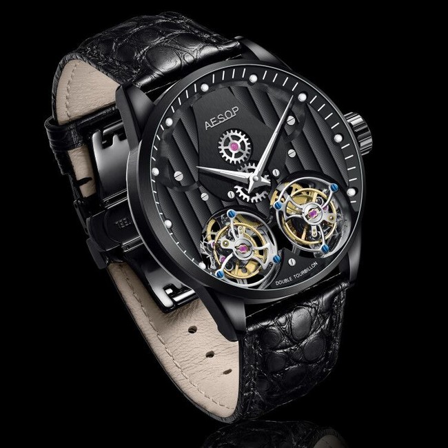 高級感溢れるリアルトゥールビヨン  手巻き 腕時計　値下げ交渉 即購入 大歓迎