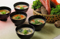 【名代とんかつ かつくら】旬の食材を愉しむ、全5種類の特別なおみそ汁。毎年ご好評の『おみそ汁フェア』がスタート。